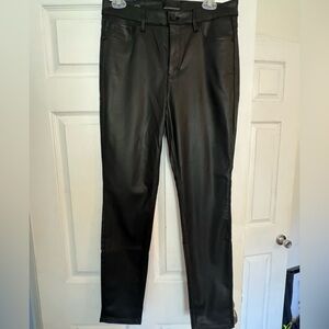 White House Black Market coated skinny jeans size 10